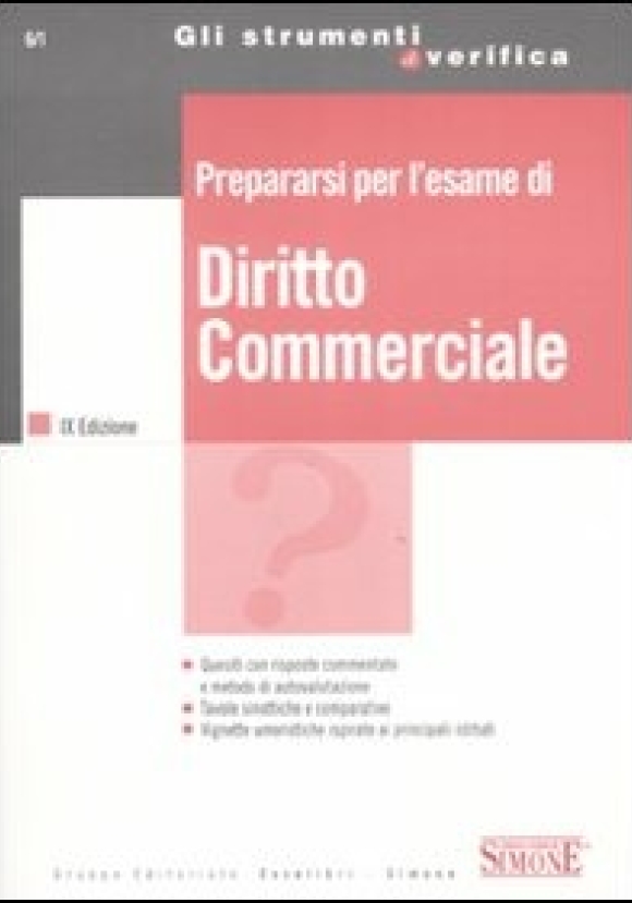 6/1  Prepararsi Per L'esame Di Diritto Commerciale