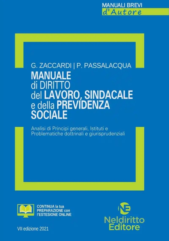 Manuale Breve Diritto Del Lavoro 2021