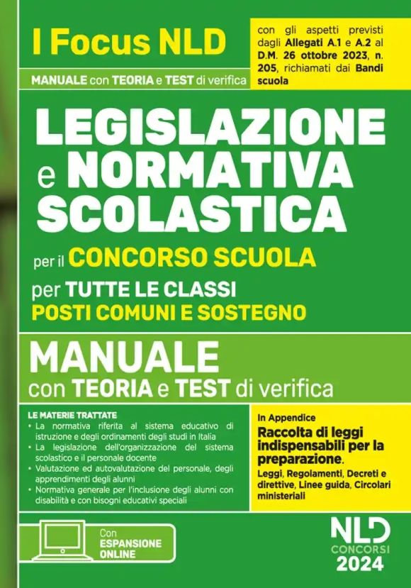 Legislazione E Normativa Scolastica