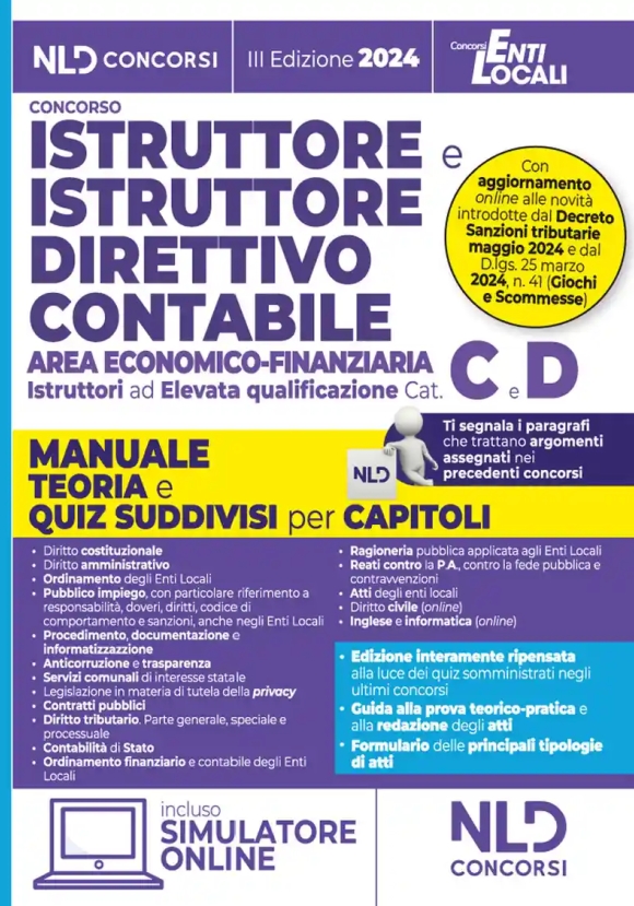 Istruttore Direttivo Contabile Cat.c-d