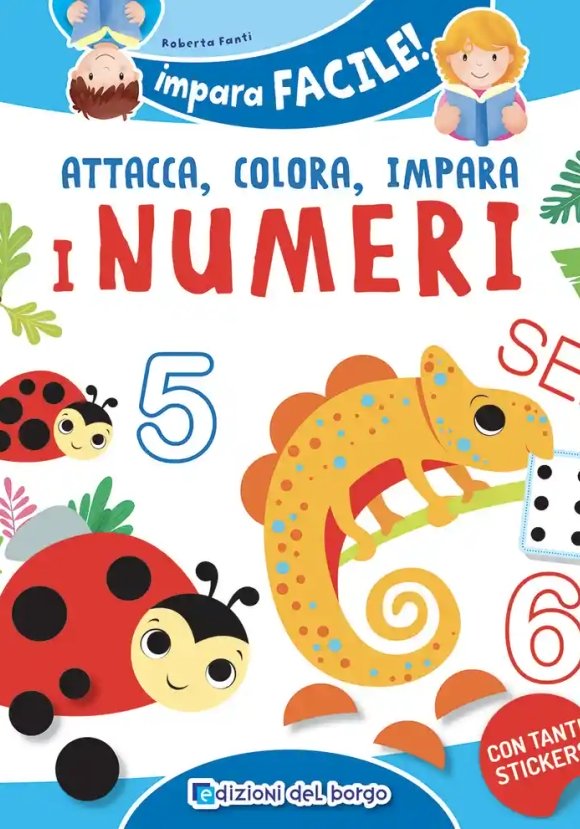 Attacca - Colora - Impara - I Numeri