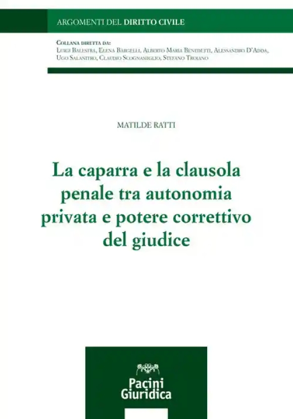 Caparra E Clausola Penale Tra