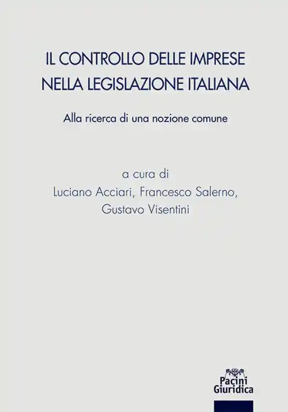 Controllo Imprese Legislazione Italiana