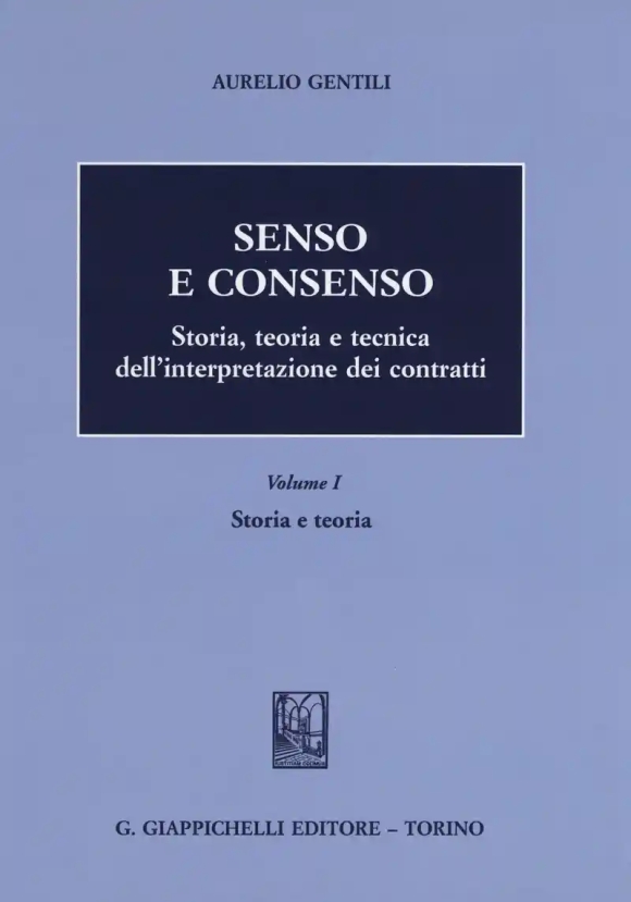 Senso E Consenso Vol.1