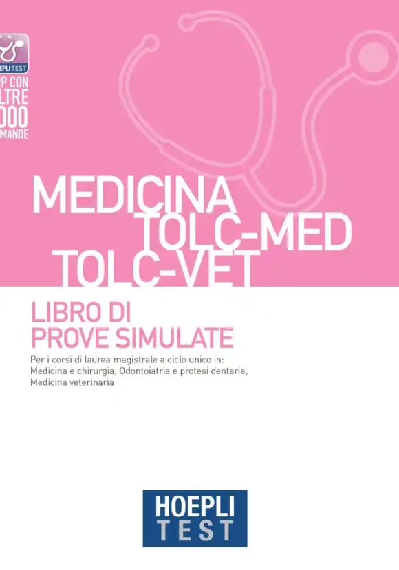 Medicina Tolc-med Tolc-vet Prove Simulate