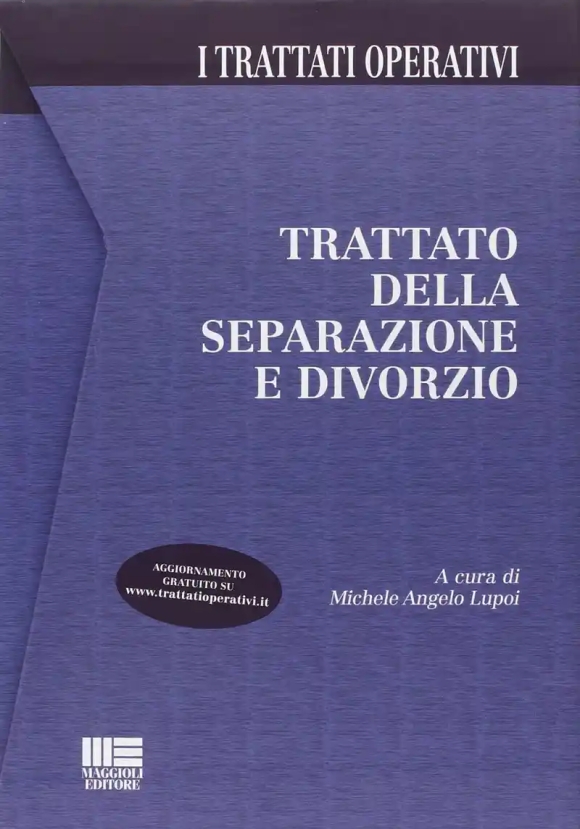 Trattato Separazione E Divorzio 3vol.