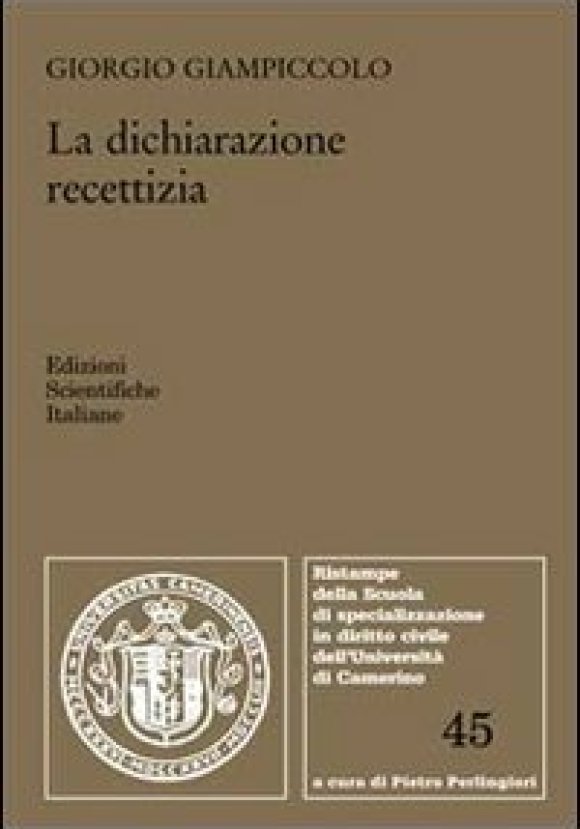 Dichiarazione Recettizia