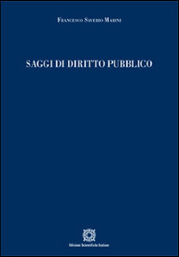 Saggi Di Diritto Pubblico