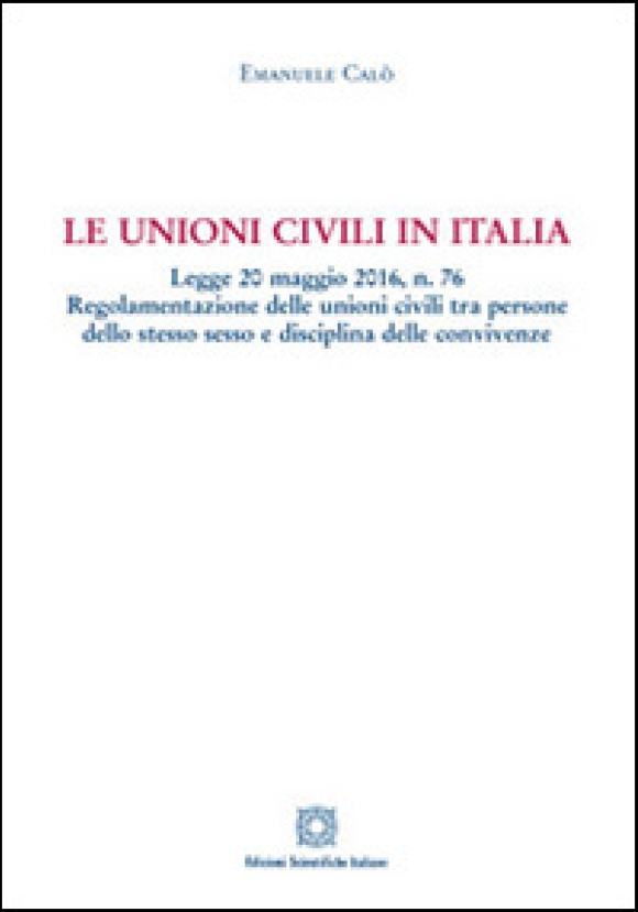 Unioni Civili In Italia