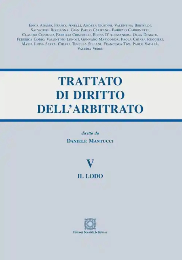 Il Lodo - Trattato Di Diritto