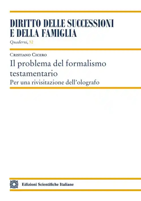 Problema Formalismo Testamenta