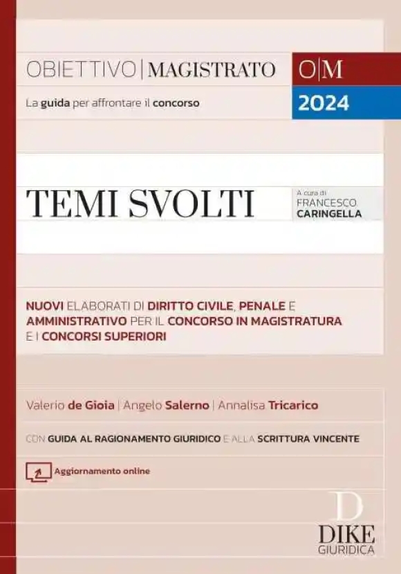 Temi Svolti Conc. Magistratura 2024