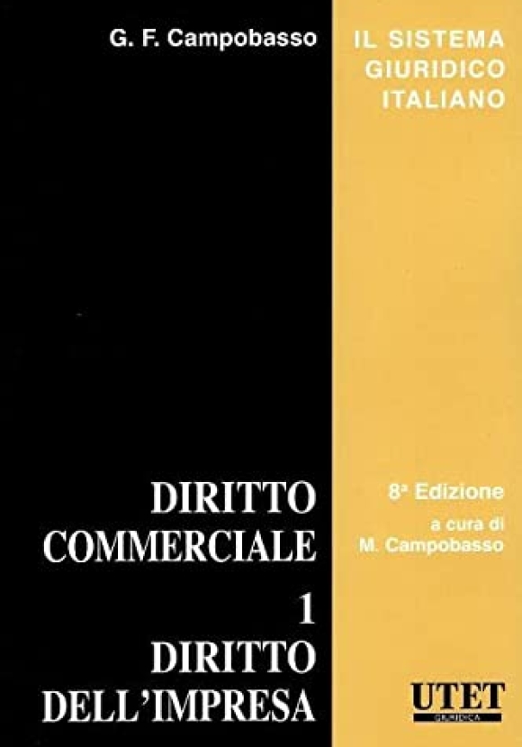 Diritto Commerciale Vol.1 Dir.impresa 8e