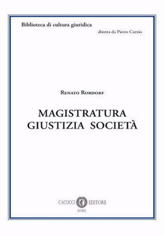 Magistratura Giustizia Societa'