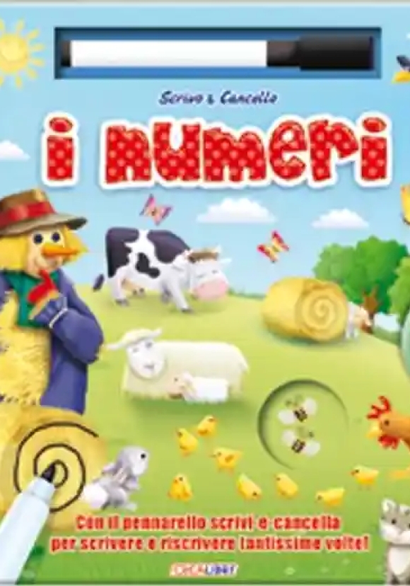 Numeri. Scrivo & Cancello. Ediz. Illustrata. Con Gadget (i)