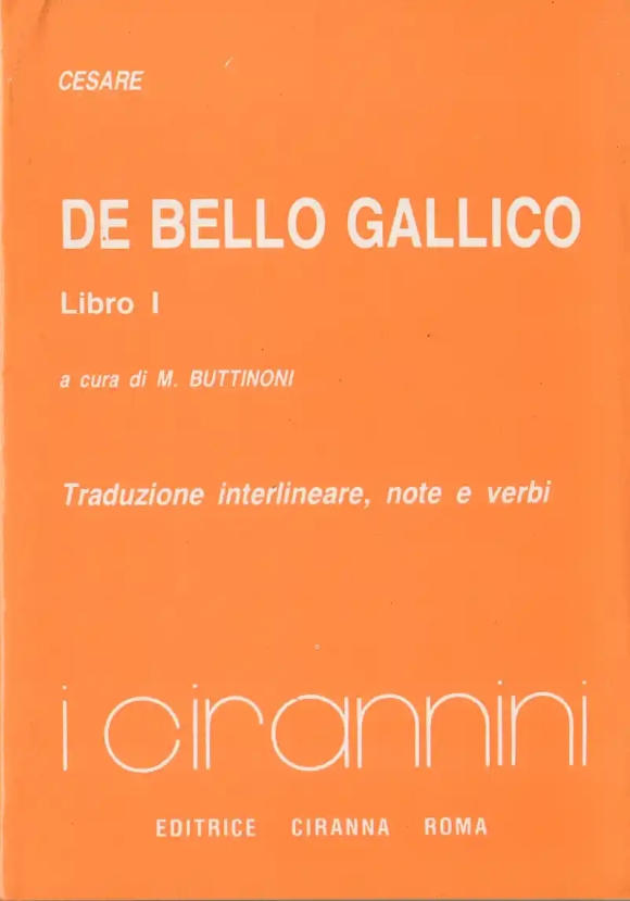 De Bello Gallico - Libro 1