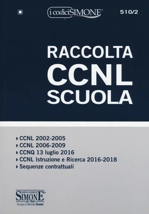 510/2  Raccolta Ccnl Scuola