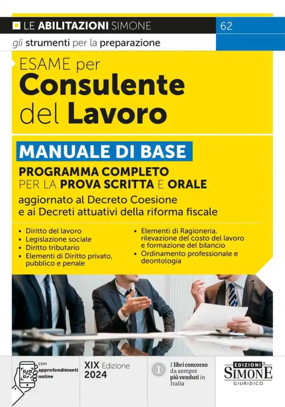 Esame Consulente Del Lavoro Manuale 19ed