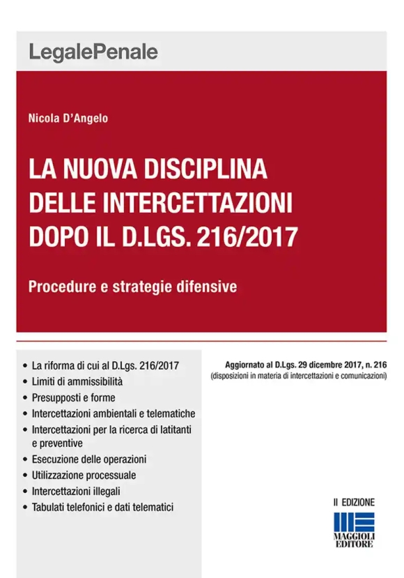 Nuova Disciplina Intercettazioni