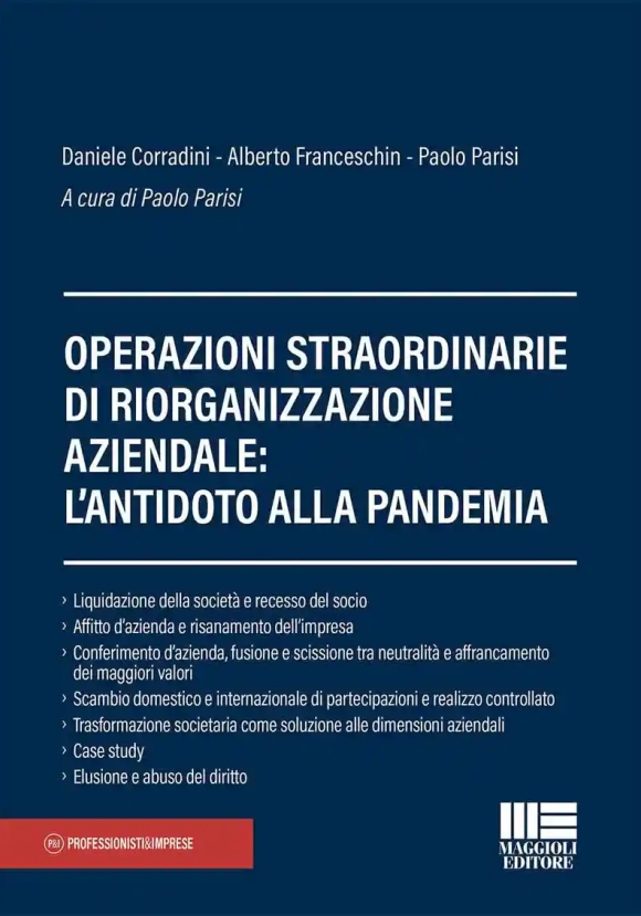 Operazioni Di Riorganizzazione Aziendale