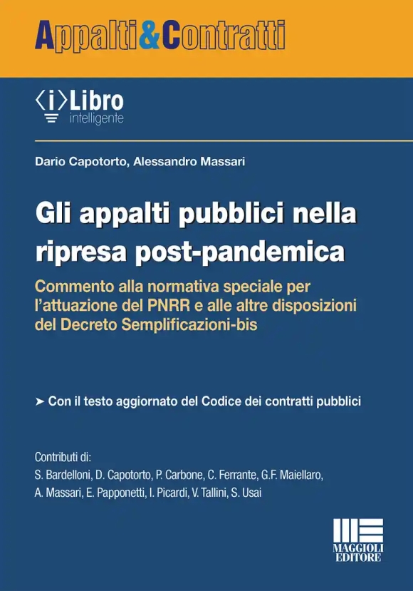 Appalti Pubblici Nella Ripresa Post-pandemica (gli)