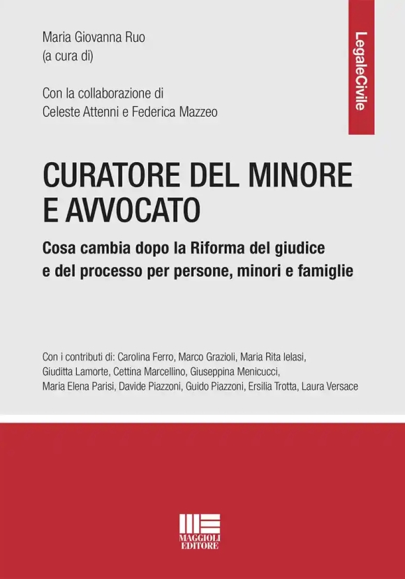 Curatore Del Minore Dopo Rif.cartabia