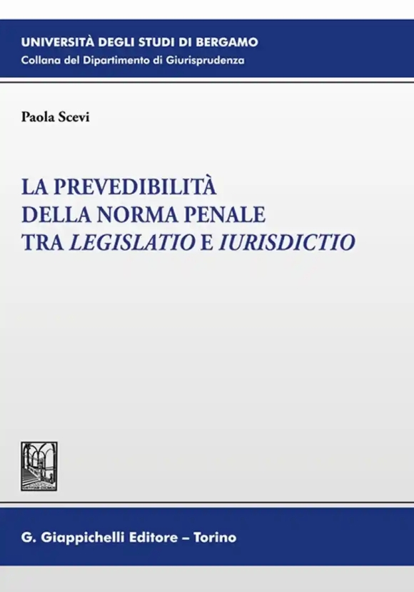 Prevedibilita' Norma Penale