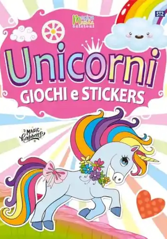 Unicorni Giochi E Stickers