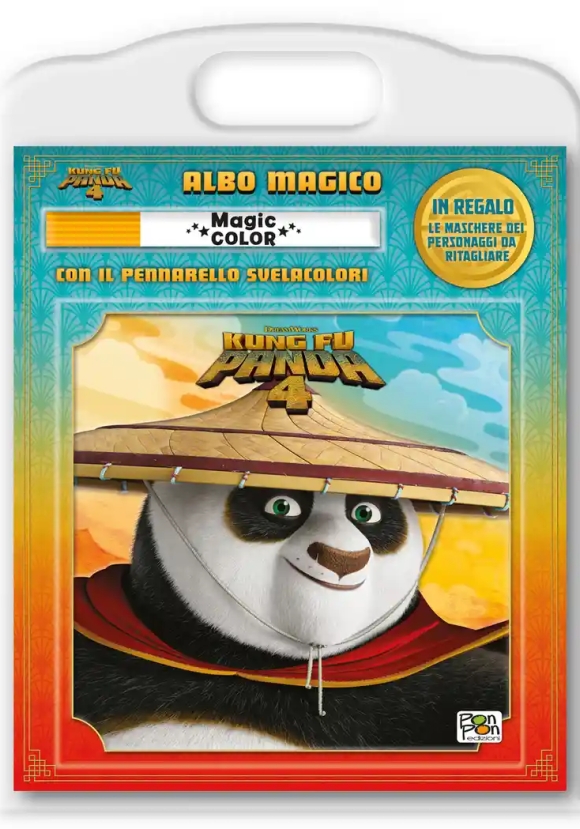 Kung Fu Panda 4. Albo Magico. Ediz. A Colori. Con Pennarello Svelacolori