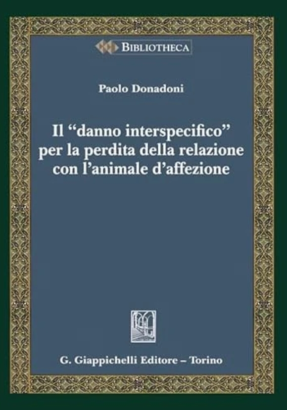 Danno Interspecifico Animale Affezione