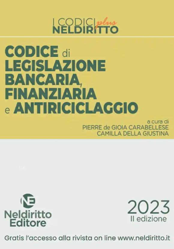 Codice Legislazione Bancaria Plus 2023