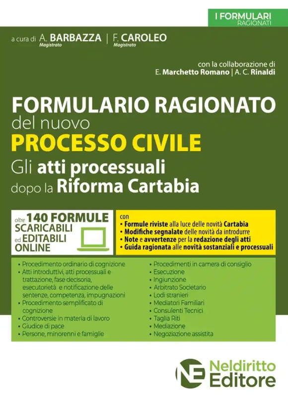 Formulario Ragionato Nuovo Pro