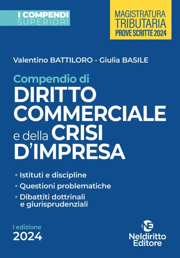 Compendio Sup.diritto Commerciale Crisi