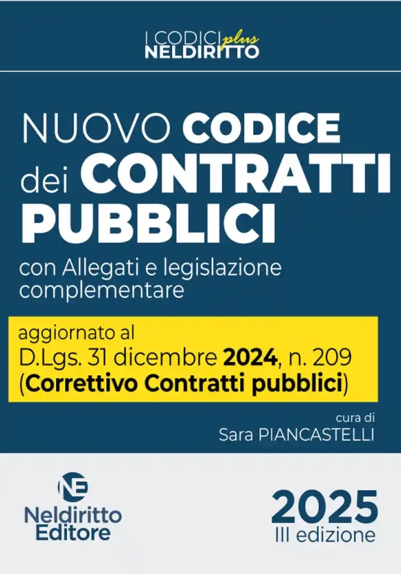 Codice Contratti Pubblici Plus 2025