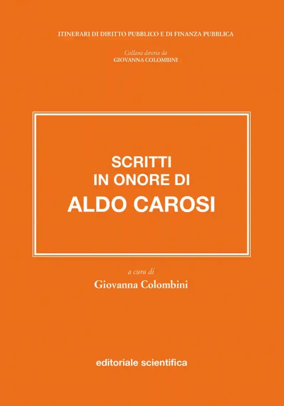 Scritti In Onore Di Aldo Carosi